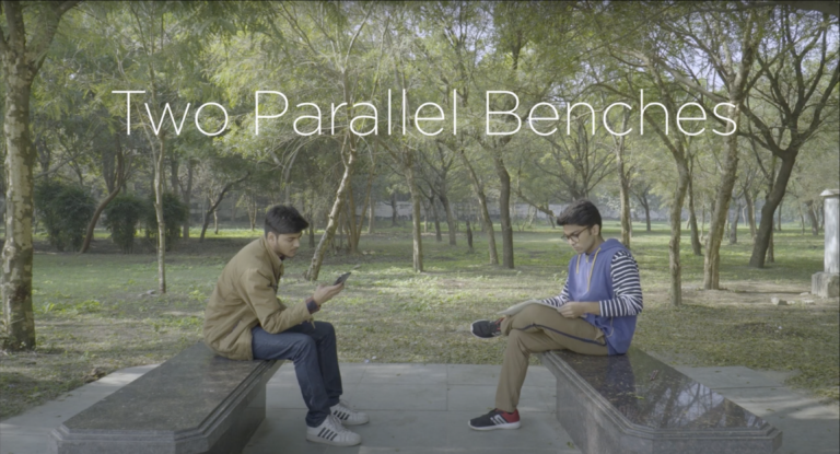 Two Parallel Benches